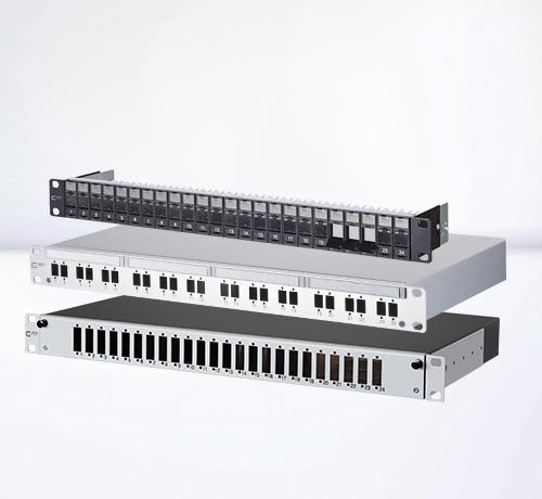 Patch panels | Empty housings and module frames