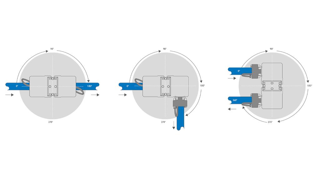 kabelverbinder gewinkelte varianten