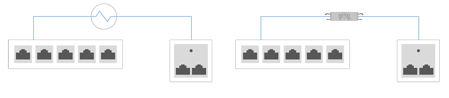 Application Cable Connector: defective cable