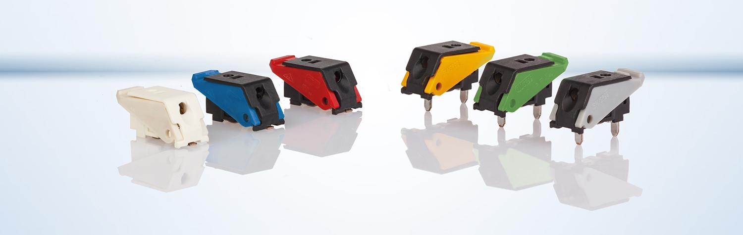 Push-in single terminals SM99S and SR99S