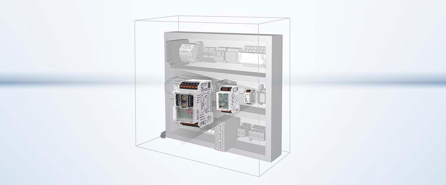 System and control cabinet components now also with push-in connection technology
