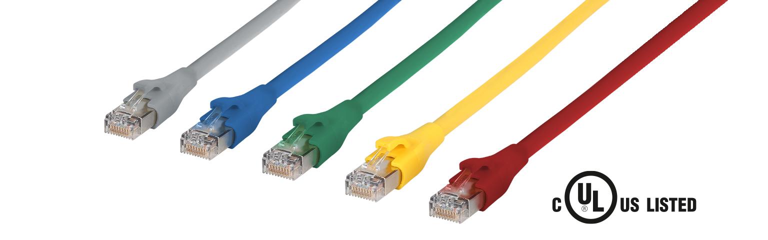 Patch cables for industrial environments with cULus application in industry 