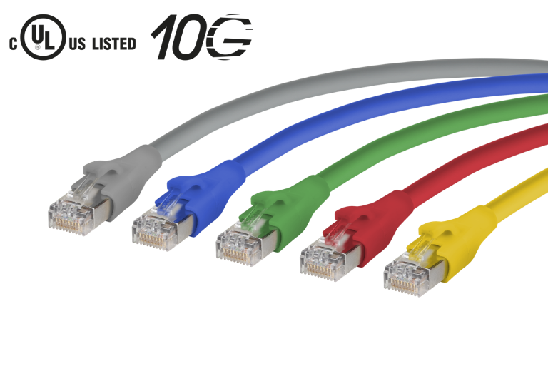 RJ45 Patch Cord Cat.6A AWG 27 cULus