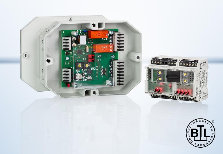  Les modules BACnet I/O de METZ CONNECT Désormais certifiés BTL 