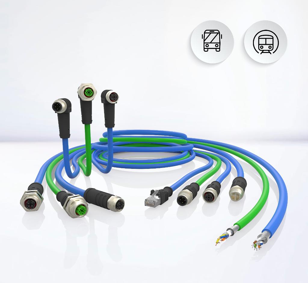 M12 Kabelkonfektionen für Bus- und Schienenfahrzeuge