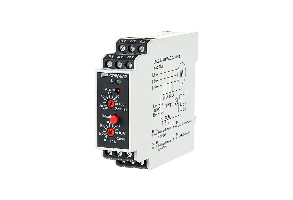 cosPhi monitor, CPW-E12