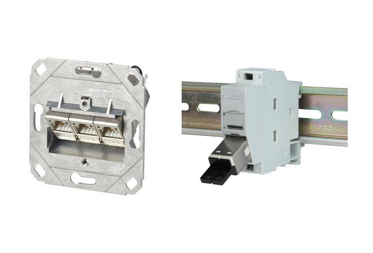 Connexions d’abonnés – Boîtiers de raccordement pour connecteurs cuivre et fibre optique