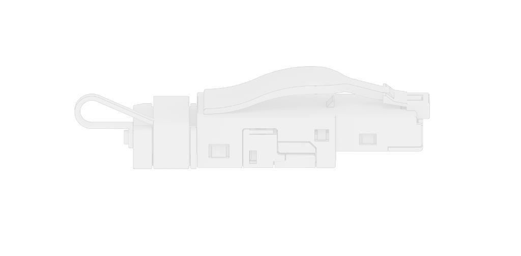 E-DAT Industry RJ45 field plug schwarz Cat. 6 Class EA