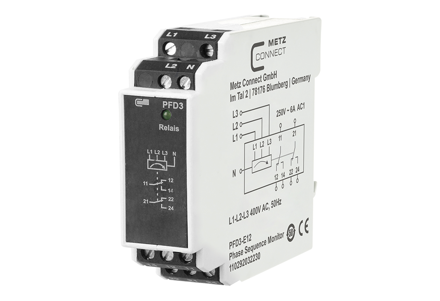 Output relays PFD3-E12 | Evacuation operation elevator control