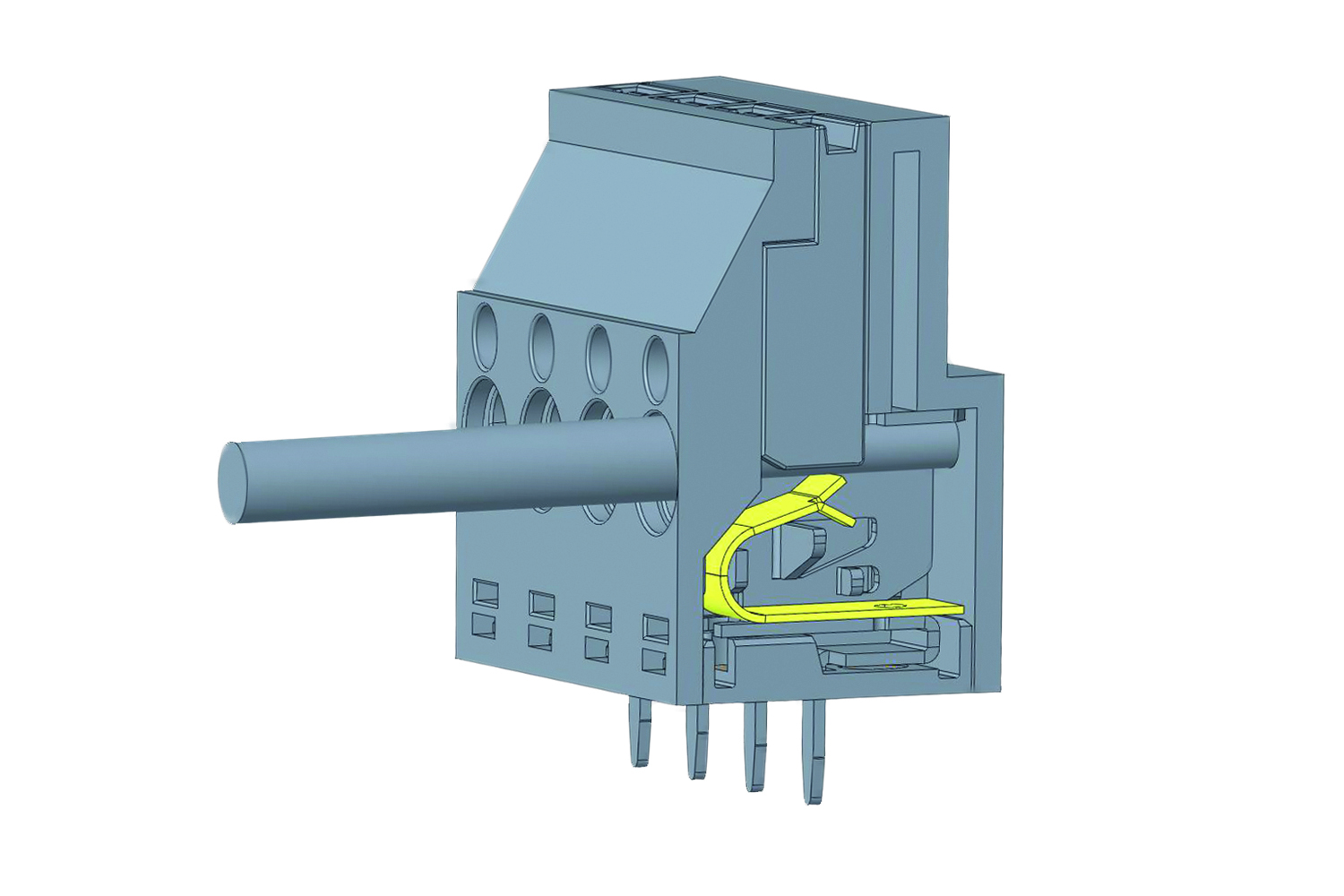 Composants de système et d’armoire de commande avec la technique de connexion « push-in »