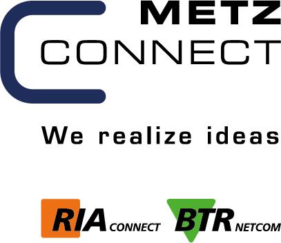 METZ CONNECT  with RIA and BTR