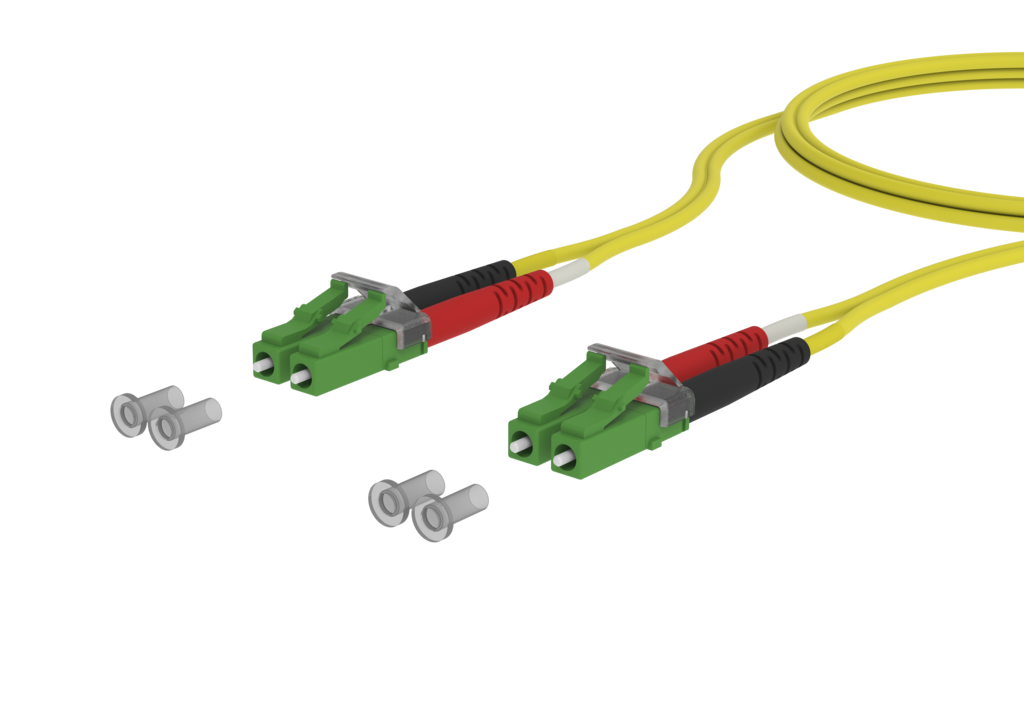 OpDAT Patchkabel LC-D APC/LC-D APC OS2