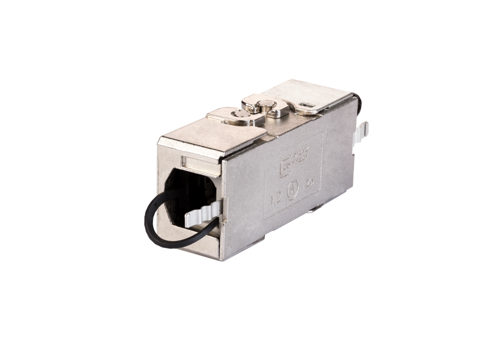 Cable connector class E<sub>A</sub> 180°