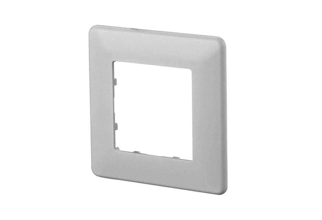 Abdeckplatte 80 x 80 mm, reinweiß, Modul