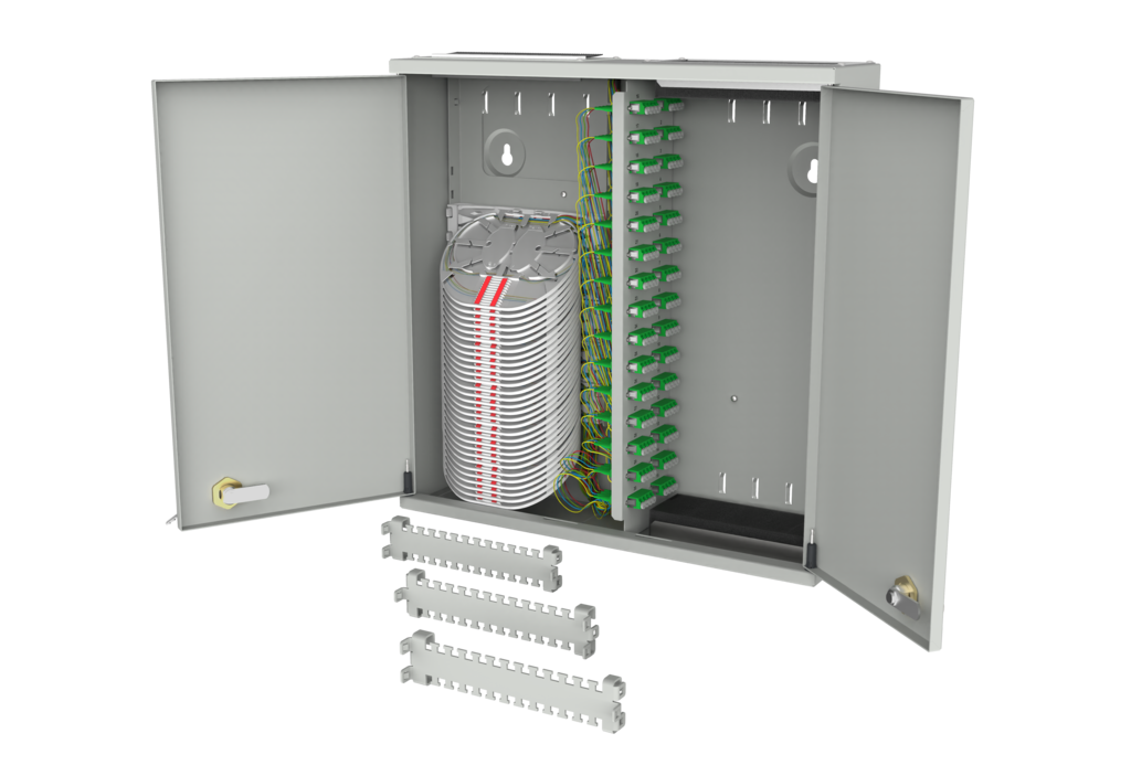 OpDAT Wall-mounted distributor M 30xLC-Q APC OS2<br />(ceramic, green)