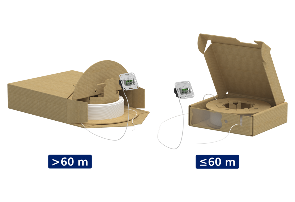 OpDAT VGAD UP0 splice 4xLC APC OS2, <br />Kabel ø 2,3 mm